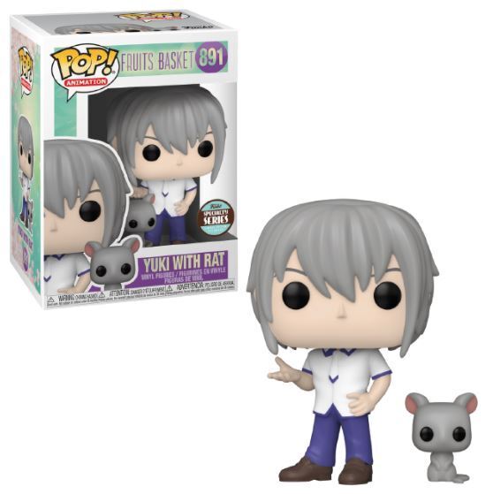 POP Figure: Fruits Basket #0891 - Yuki Sohma with Rat (Specialty Series)