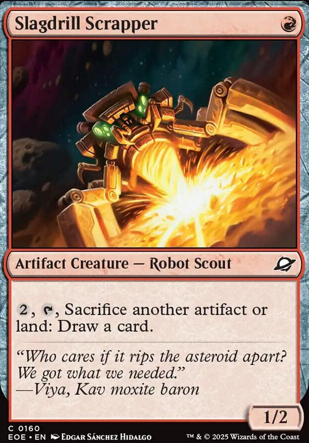 Slagdrill Scrapper [ #0160 ] (EOE-C)