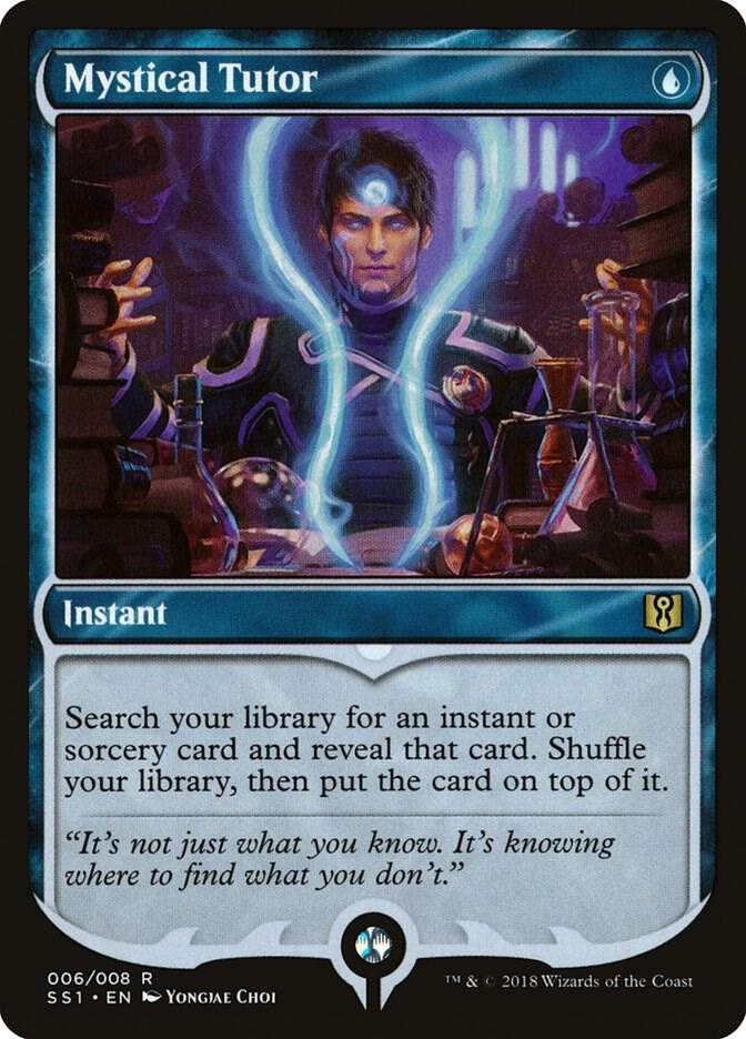 Mystical Tutor (SS1-R) Light Play