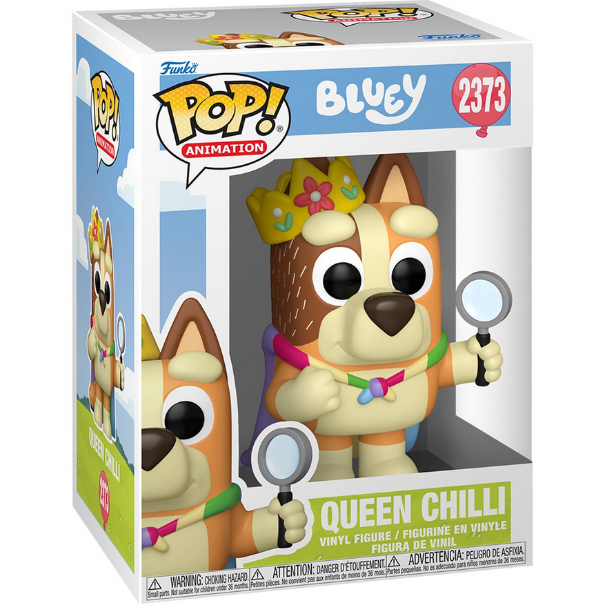 POP Figure: Bluey #2373 - Queen Chilli (Specialty)