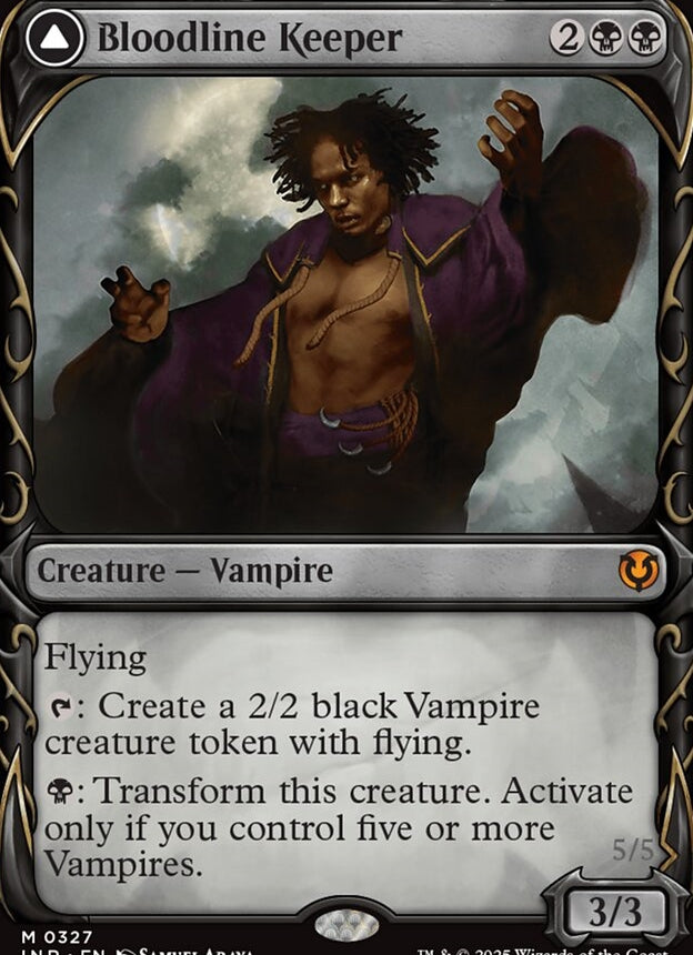 Bloodline Keeper // Lord of Lineage [ #0327 Showcase ] (INR-M-FOIL)