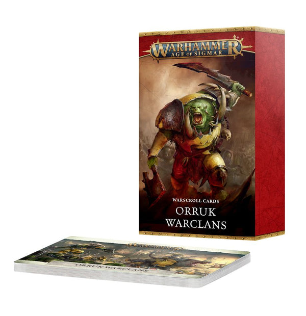 Age of Sigmar: Warscroll Cards - Orruk Warclans (4th) (Release Date: 01.18.2025)