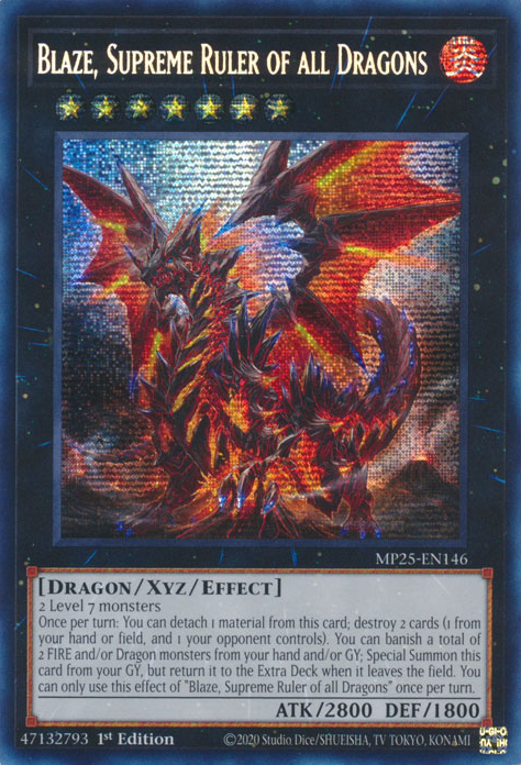 Blaze, Supreme Ruler of all Dragons (MP25-EN146)