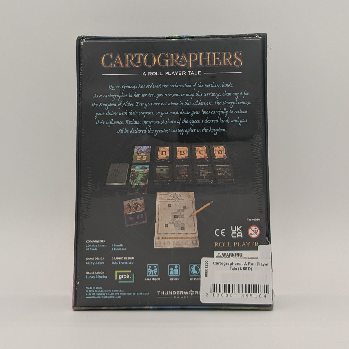 Cartographers - A Roll Player Tale (USED)