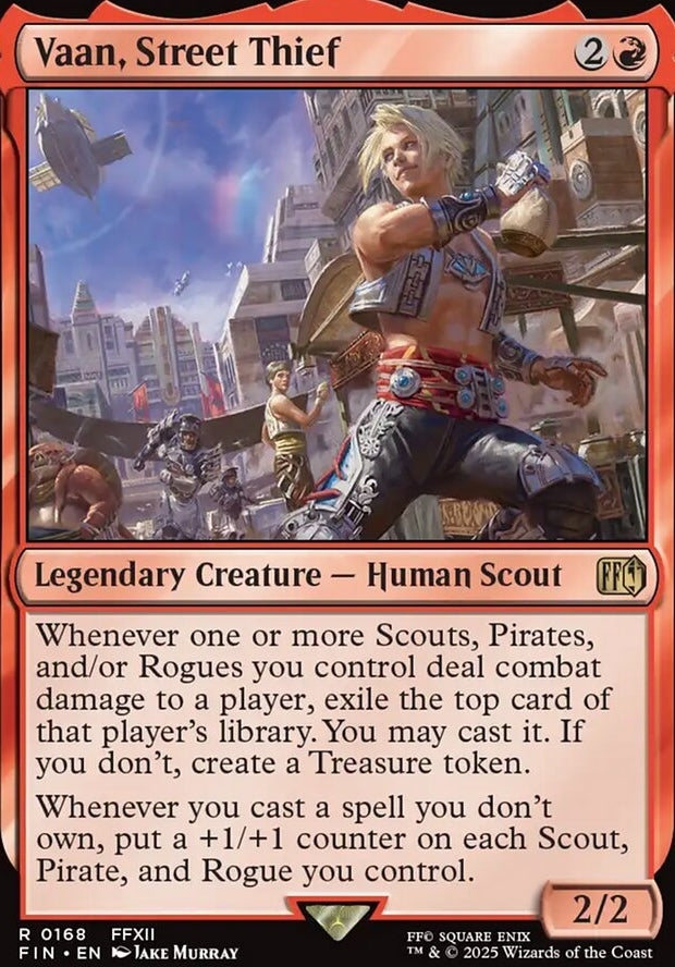 Vaan, Street Thief [ #0168 ] (FIN-R)