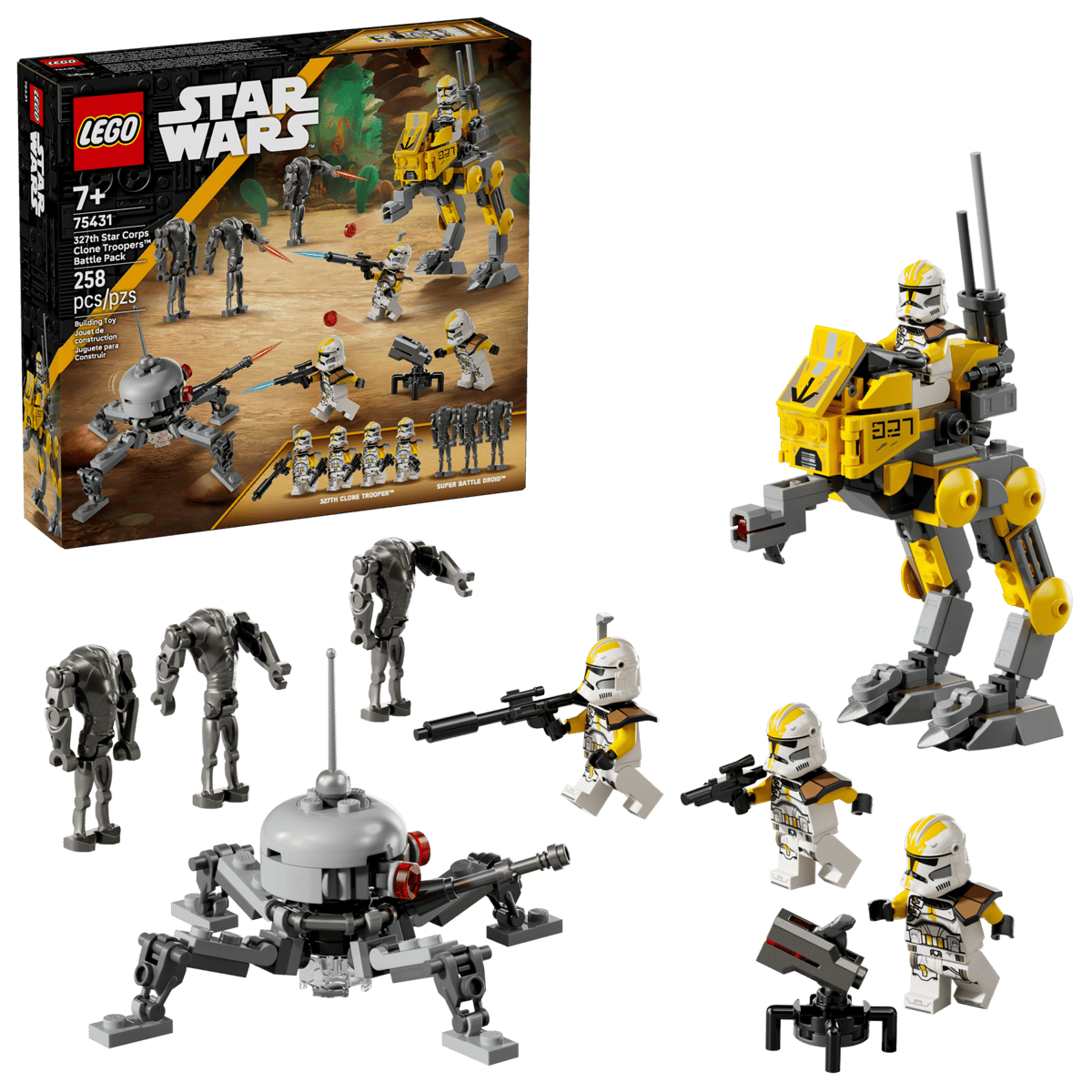 Lego: Star Wars - 327th Star Corps Clone Troopers Battle Pack (75431)