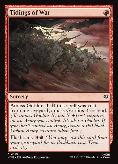 Tidings of War [ #0115 ] (HOB-C)