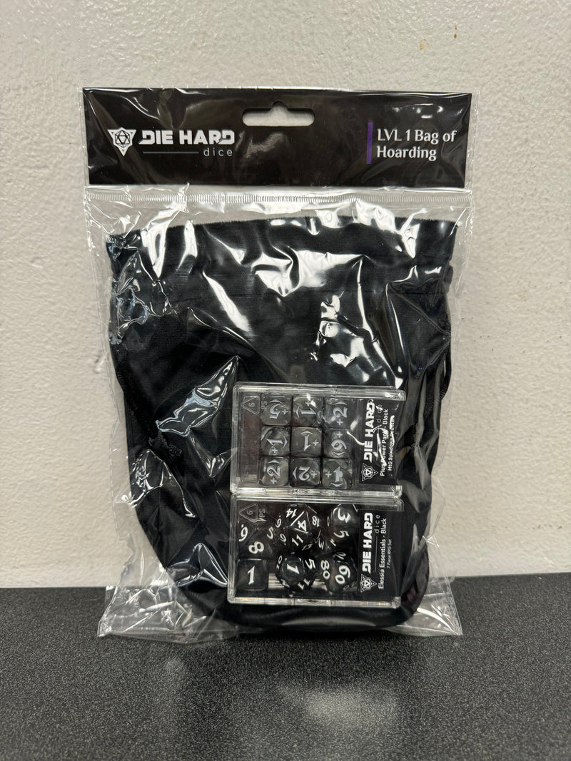 Helene Charity Raffle: Die Hard Dice - Black Bag and 2 Sets of Dice  ($32 Value)