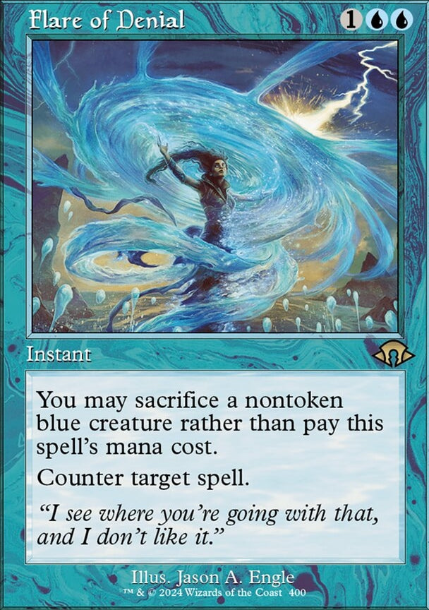 Flare of Denial [#0400 Retro Frame] (MH3-R-FOIL)