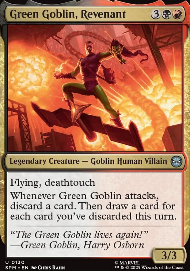 Green Goblin, Revenant [ #0130 ] (SPM-U)