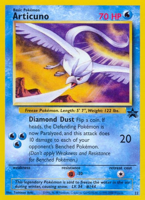 Articuno (22)- WoTC Promo (PR)