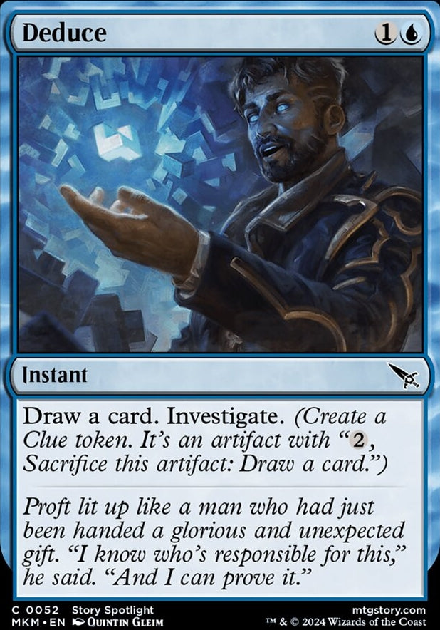 Deduce [#0052] (MKM-C)