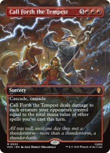 Call Forth the Tempest [ #0022 Borderless ] (HOC-M)