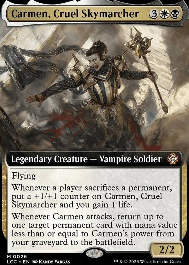 Carmen, Cruel Skymarcher [