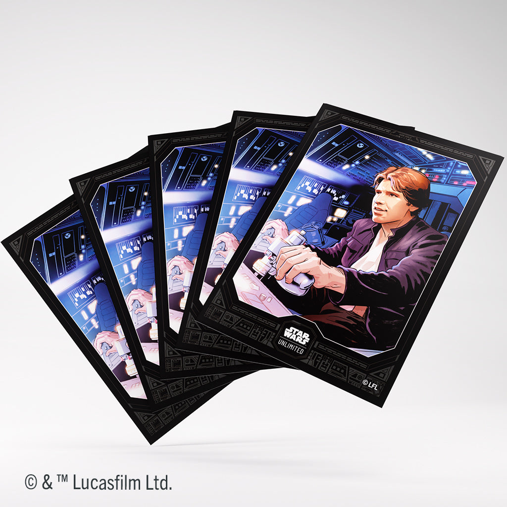 GameGenic: Art Sleeves - Star Wars: Unlimited - Han Solo (Grey 60ct +1)