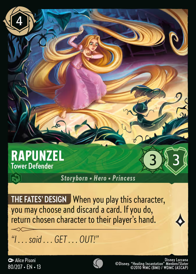 Rapunzel - Tower Defender (080/204 - Attack of the Vine!) Common