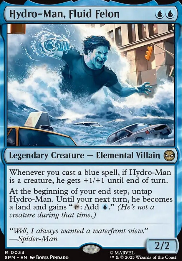 Hydro-Man, Fluid Felon [ #0033 ] (SPM-R)