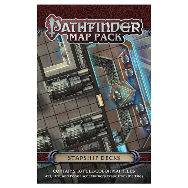 Pathfinder Map Pack: Starship Decks