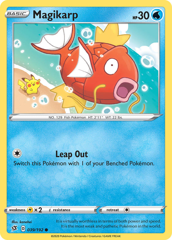 Magikarp - 039/192 (SWSH02) Common - Near Mint