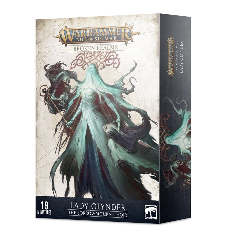 Age of Sigmar: Nighthaunt - Lady Olynder; The Sorrowmourn Choir (Broken Realms) (OOP)