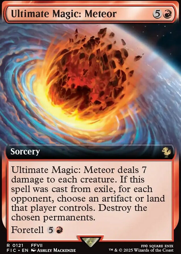 Ultimate Magic: Meteor [ #0121 Extended Art ] (FIC-R)