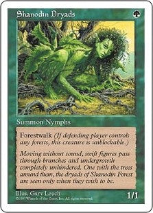 Shanodin Dryads (5ED-C)