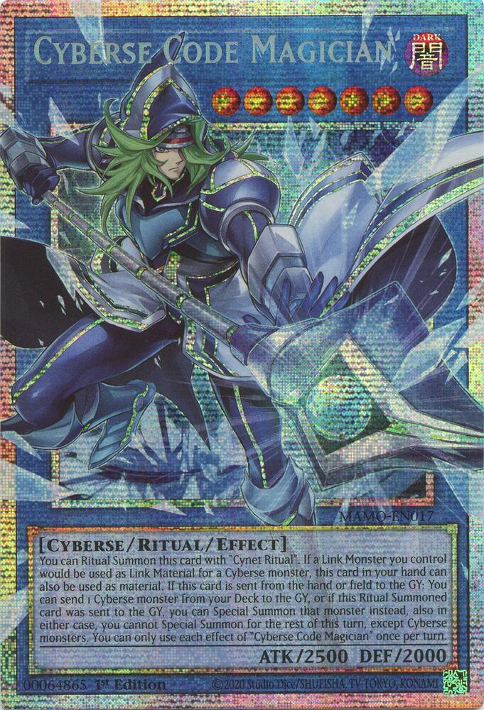 Cyberse Code Magician (Extended Art) (MAMO-EN017)
