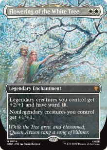 Flowering of the White Tree [ #0014 Borderless ] (HOC-M)