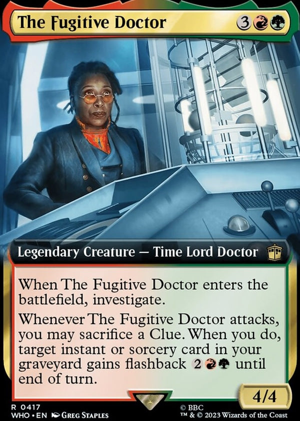 The Fugitive Doctor [#0417 Extended Art] (WHO-R-FOIL)