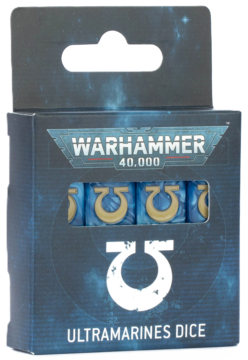 Citadel Hobby: Dice Set - 40K: Adeptus Astartes - Ultramarines (10th)