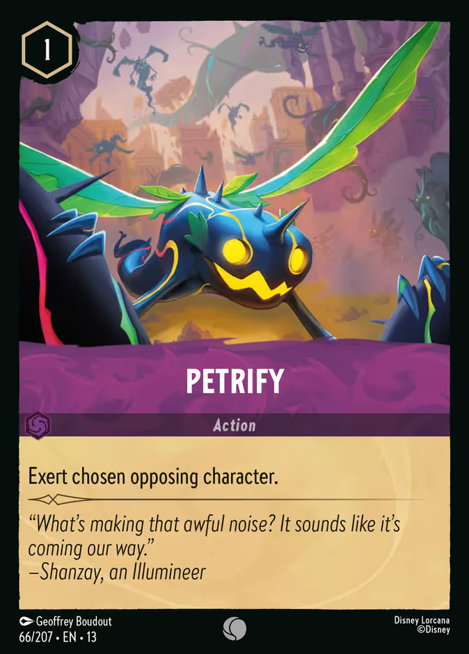 Petrify (066/204 - Attack of the Vine!) Common