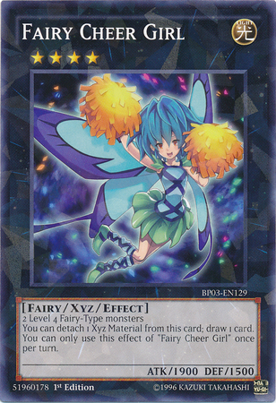 Fairy Cheer Girl (Shatterfoil) (BP03-EN129) Shatterfoil Rare - Near Mint 1st Edition