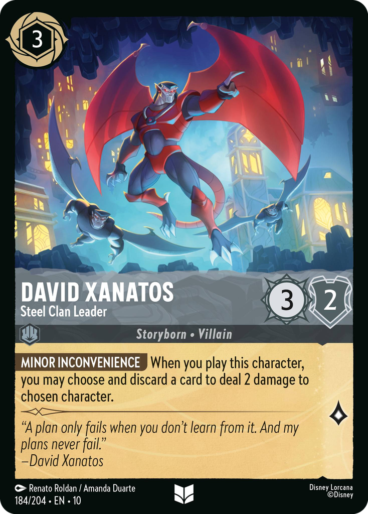 David Xanatos - Steel Clan Leader (184/204 - Whispers in the Well) Uncommon
