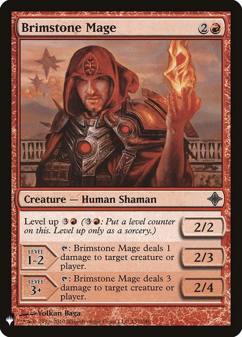 Brimstone Mage [Mystery Booster #0874] (ROE-U)