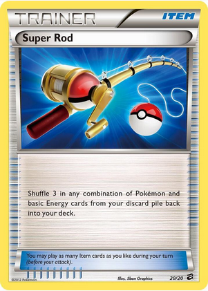 Super Rod 20/20 (DRV) - Light Play Holofoil Rare
