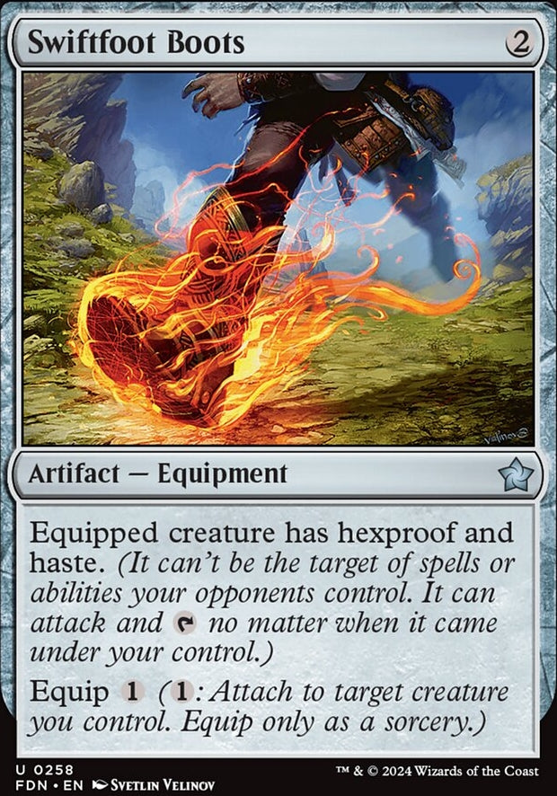 Swiftfoot Boots [#0258] (FDN-U-FOIL)