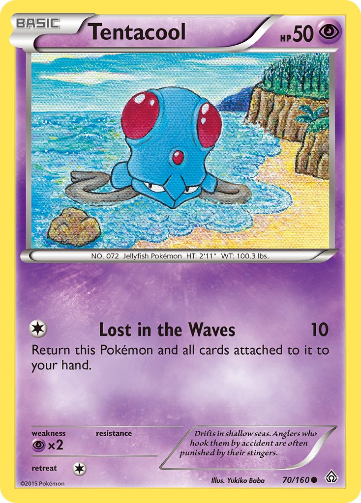 Tentacool - 070/160 (PRC) Common - Near Mint