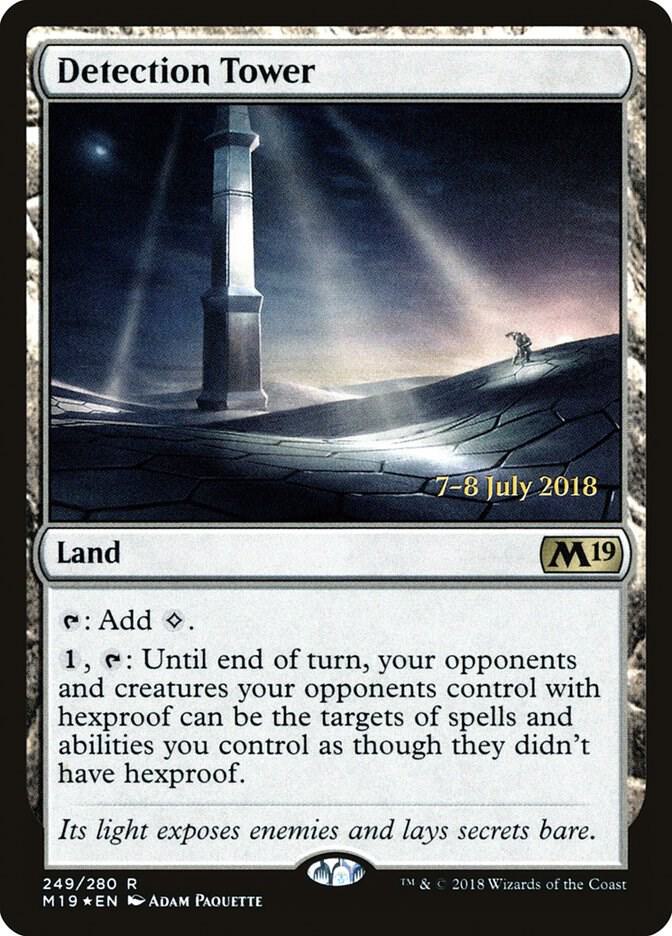 Detection Tower (M19-R-FOIL) Prerelease