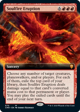 Soulfire Eruption [#670 Extended Art] (CMR-M)