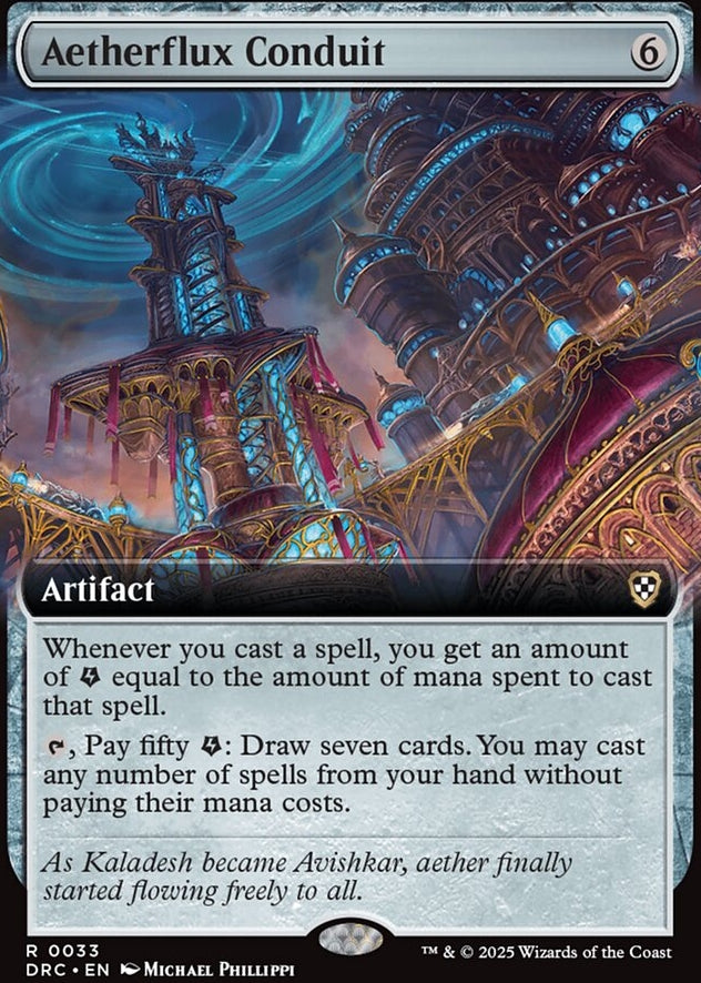 Aetherflux Conduit [ #0033 Extended Art ] (DRC-R)