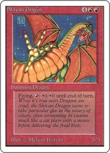 Shivan Dragon (2ED-R)