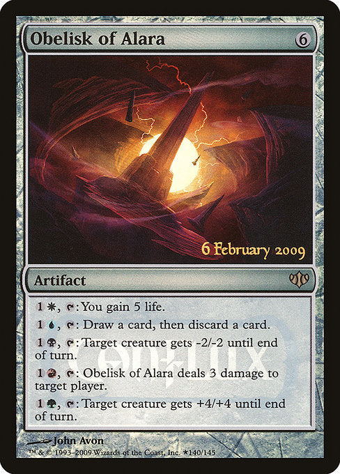 Obelisk of Alara (CON-R-LPP)