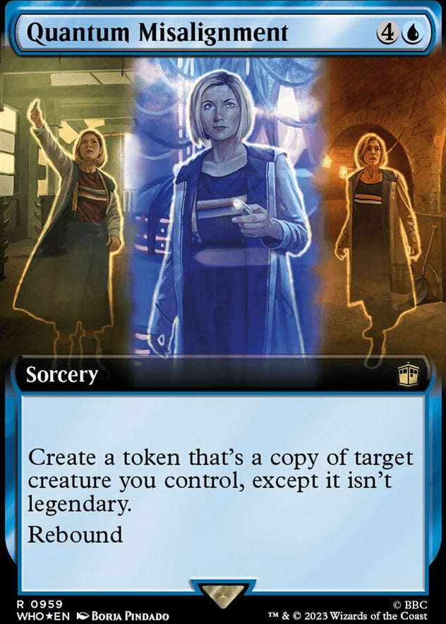 Quantum Misalignment [#0959 Surge Foil Extended Art] (WHO-R)