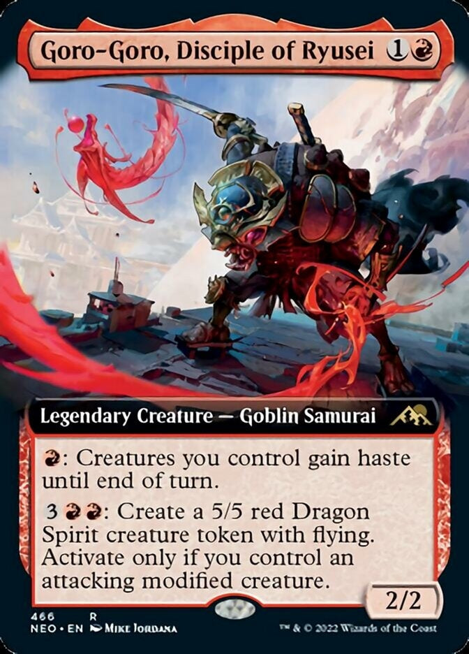 Goro-Goro, Disciple of Ryusei [ #466 Extended Art ] (NEO-R)