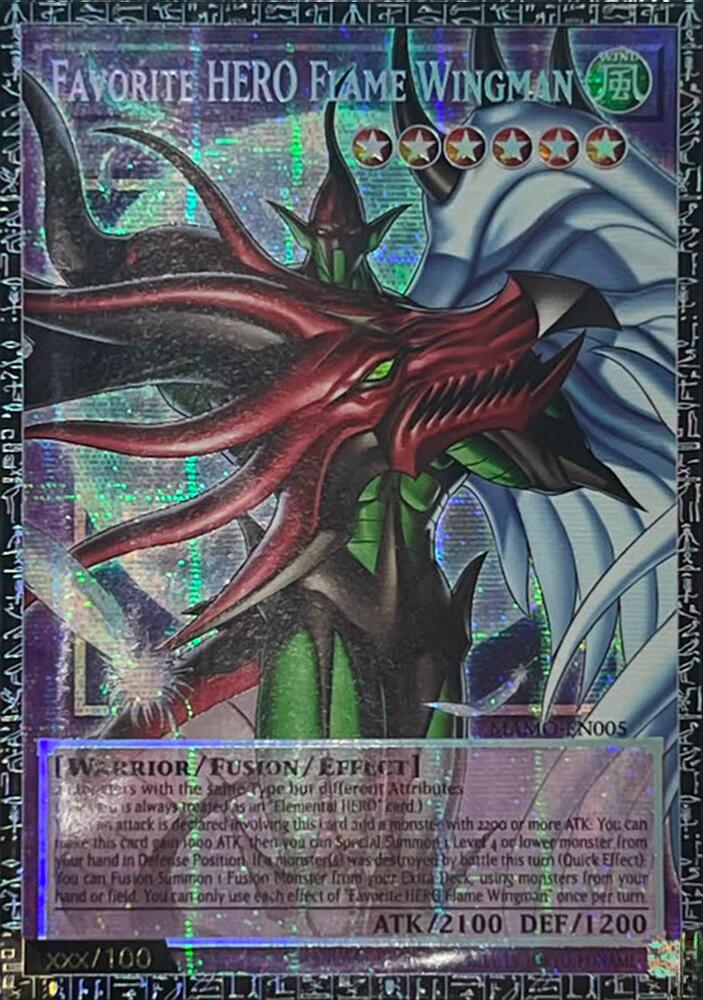 Favorite HERO Flame Wingman (MAMO-EN005*)