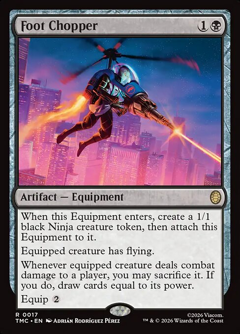 Foot Chopper [ #0017 Surge Foil ] (TMC-R)