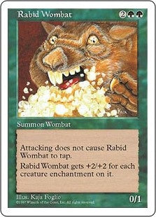 Rabid Wombat (5ED-U)