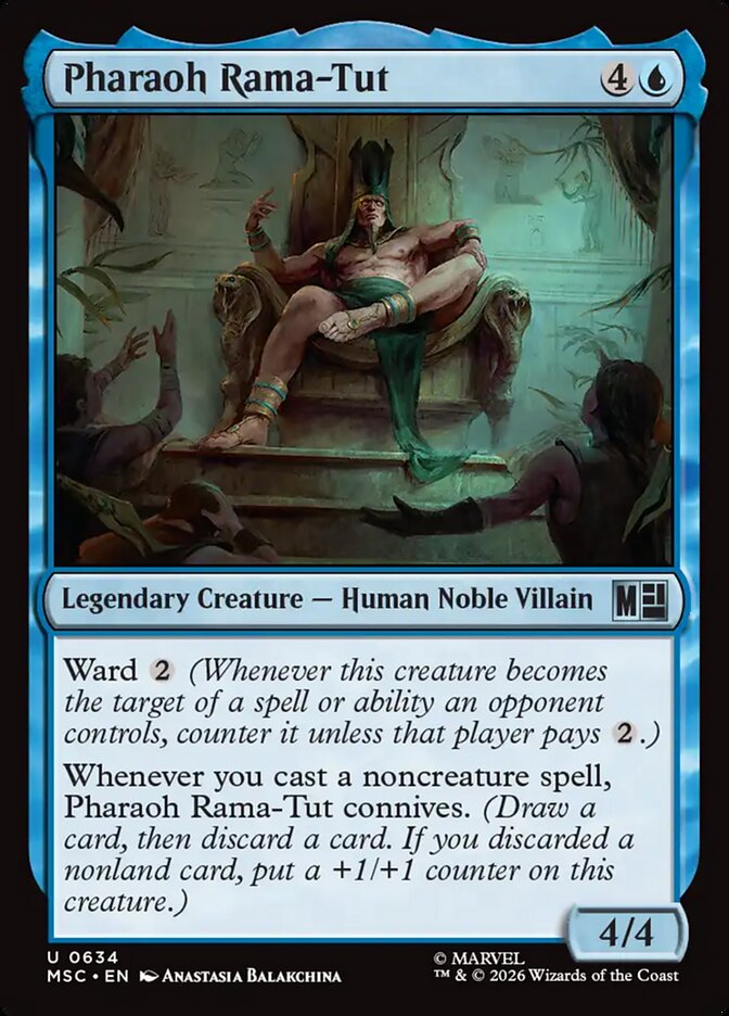 Pharaoh Rama-Tut [ #0634 ] (MSC-U)