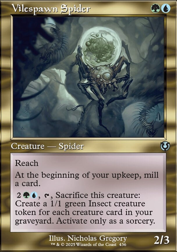 Vilespawn Spider [ #0436 Retro Frame ] (INR-U-FOIL)