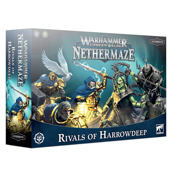 Warhammer Underworlds: S06 Nethermaze - Warbands: Rivals of Harrowdeep (Stormcast Eternals & Orruk Warclans: Kruleboyz)